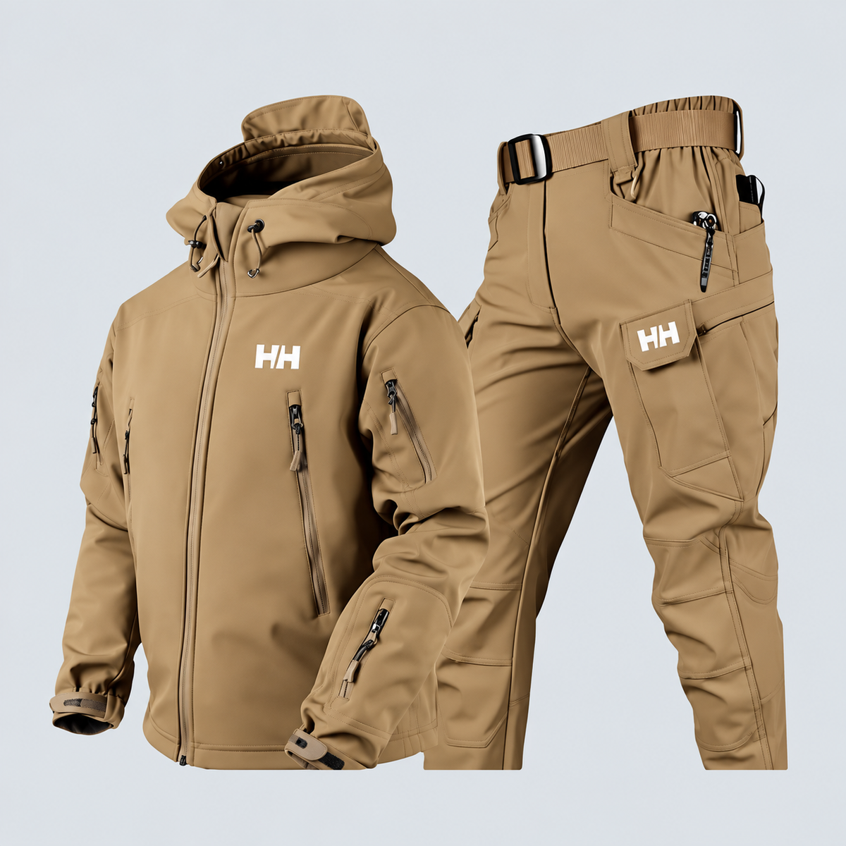 Ensemble de manteau d'hiver unisexe